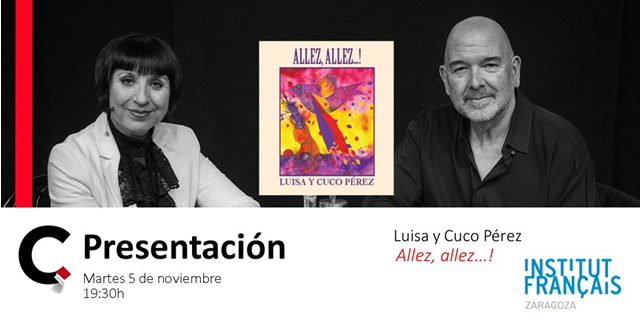 Luisa y Cuco Pérez presentan el libro disco Allez, allez